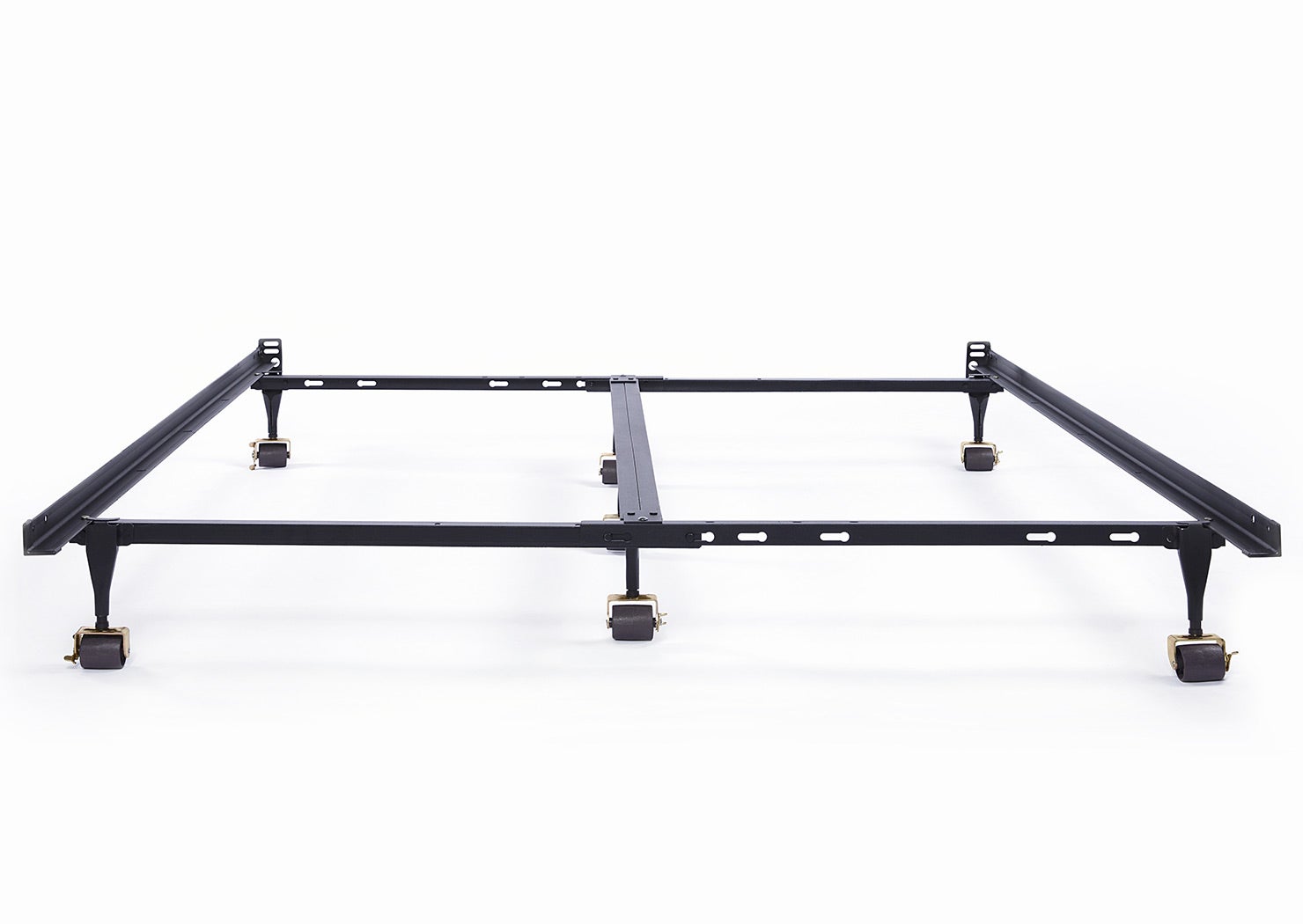 Metal Bed Frame Best Dreamcloud Dreamcloud Heavy Duty Steel Frame With Locking Wheels