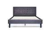 Bed Frame With Headboard: Best Tufted Upholstered Headboard with Frame